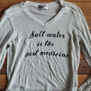 Long sleeve graphic tee